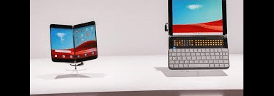 Microsoft Surface Duo Smartphone and Surface